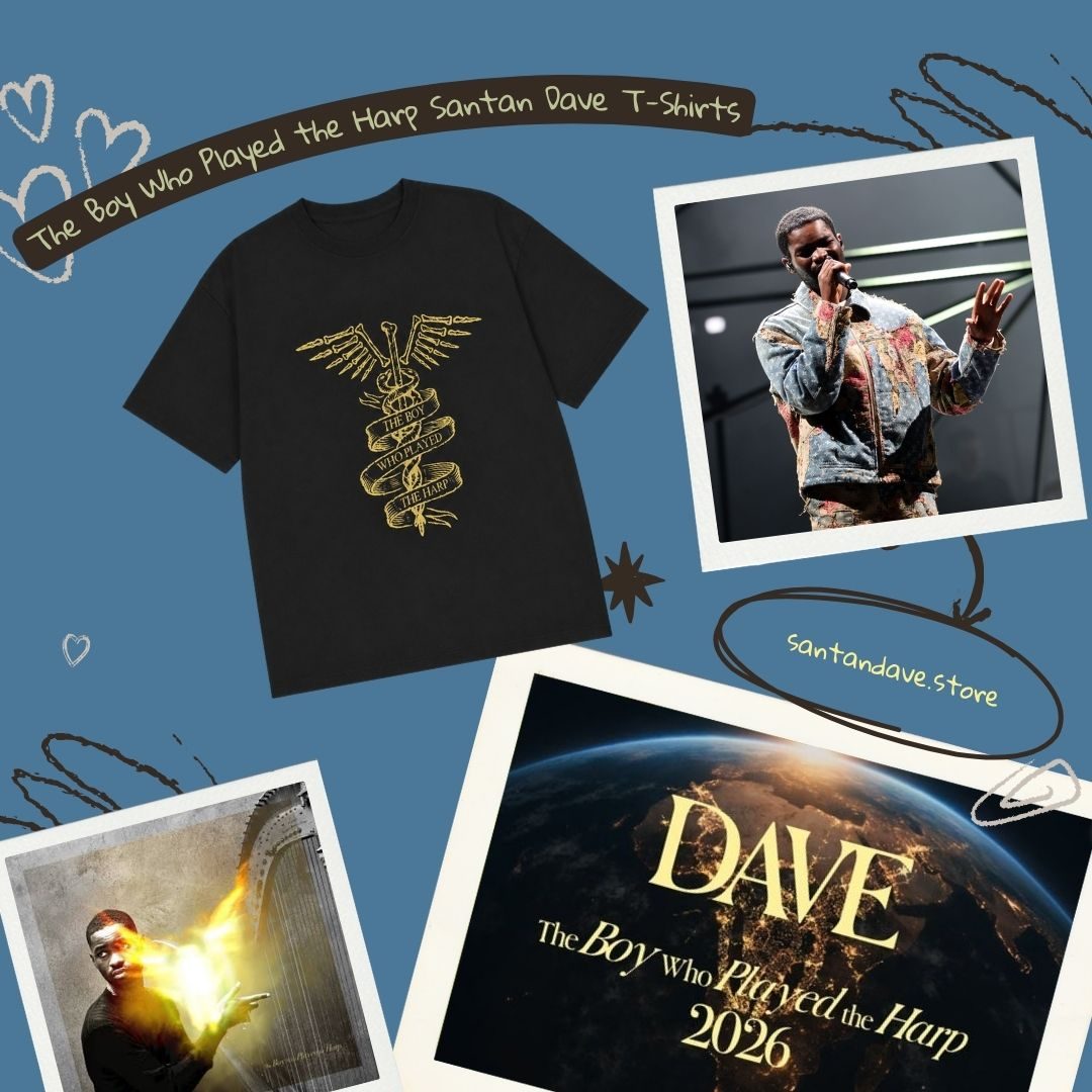 [Limited Edition] The Boy Who Played the Harp Santan Dave T-Shirts